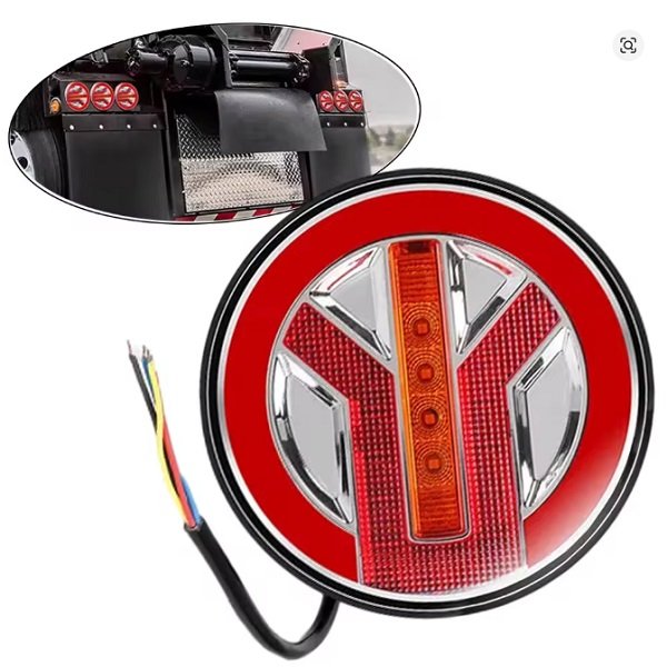 Φως Φορτηγού LED Αδιάβροχο 12-24V Φ140x38mm (W17413-0)