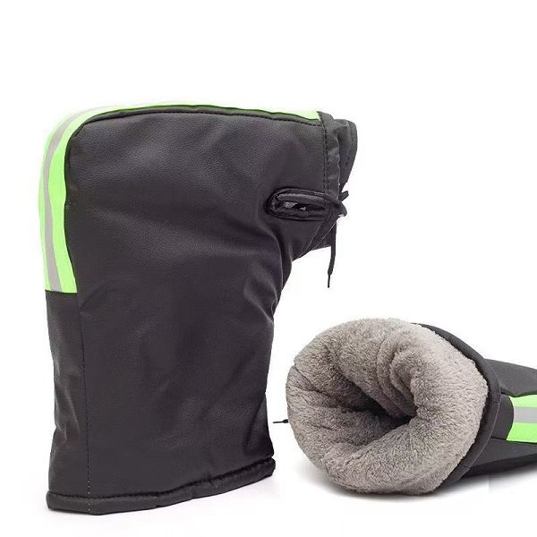 Αντιανεμικές ασπίδες χεριών με επένδυση fleece (W18467)