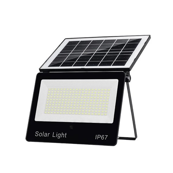 Αδιάβροχος ηλιακός προβολέας LD185-200LED IP67 με τηλεχειριστήριο (RZ-219)