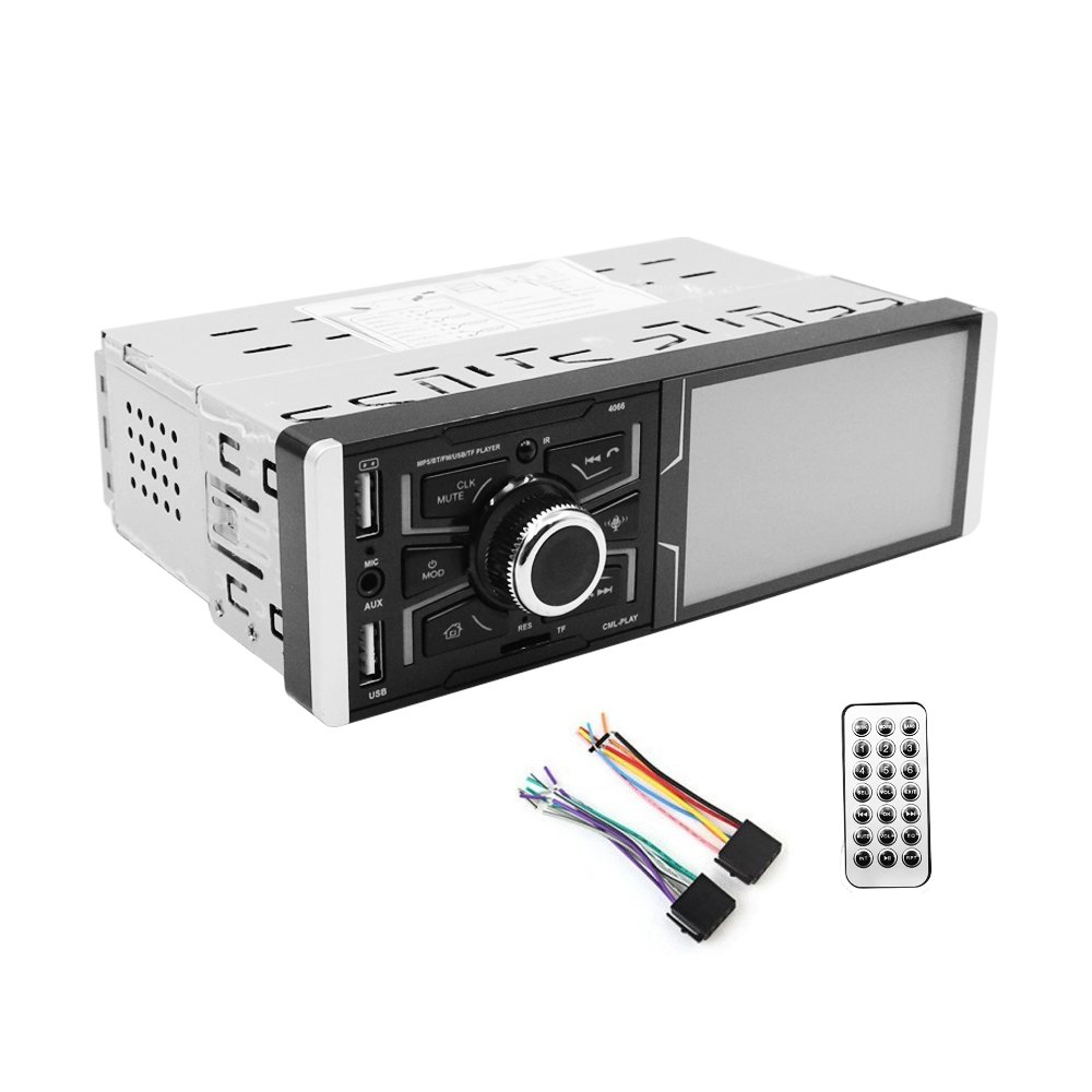 Ηχοσύστημα Αυτοκινήτου 1 DIN Bluetooth με Οθόνη Αφής 4.1″ USB – AUX – SD και Τηλεχειριστήριο (CTC-4066)
