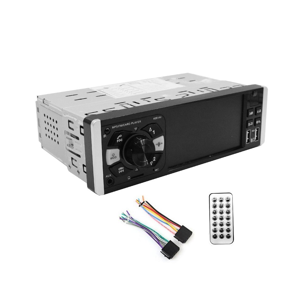 Ηχοσύστημα Αυτοκινήτου 1 DIN Bluetooth με Οθόνη 4.1″ USB – AUX – SD και Τηλεχειριστήριο (CTC-4067)