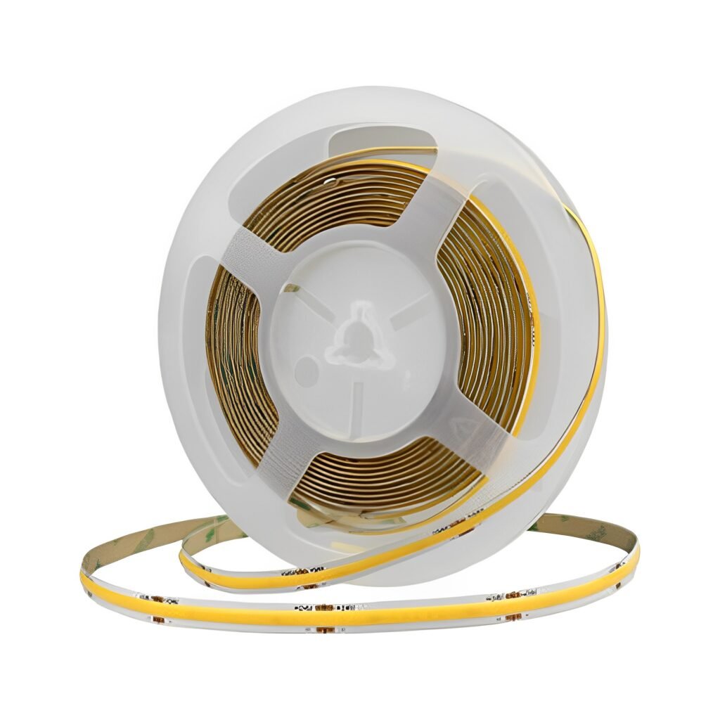 LED Ταινία COB 12V 5m 320 LED ανά Μέτρο 70W Θερμό Λευκό 3500K (RZ-0019)