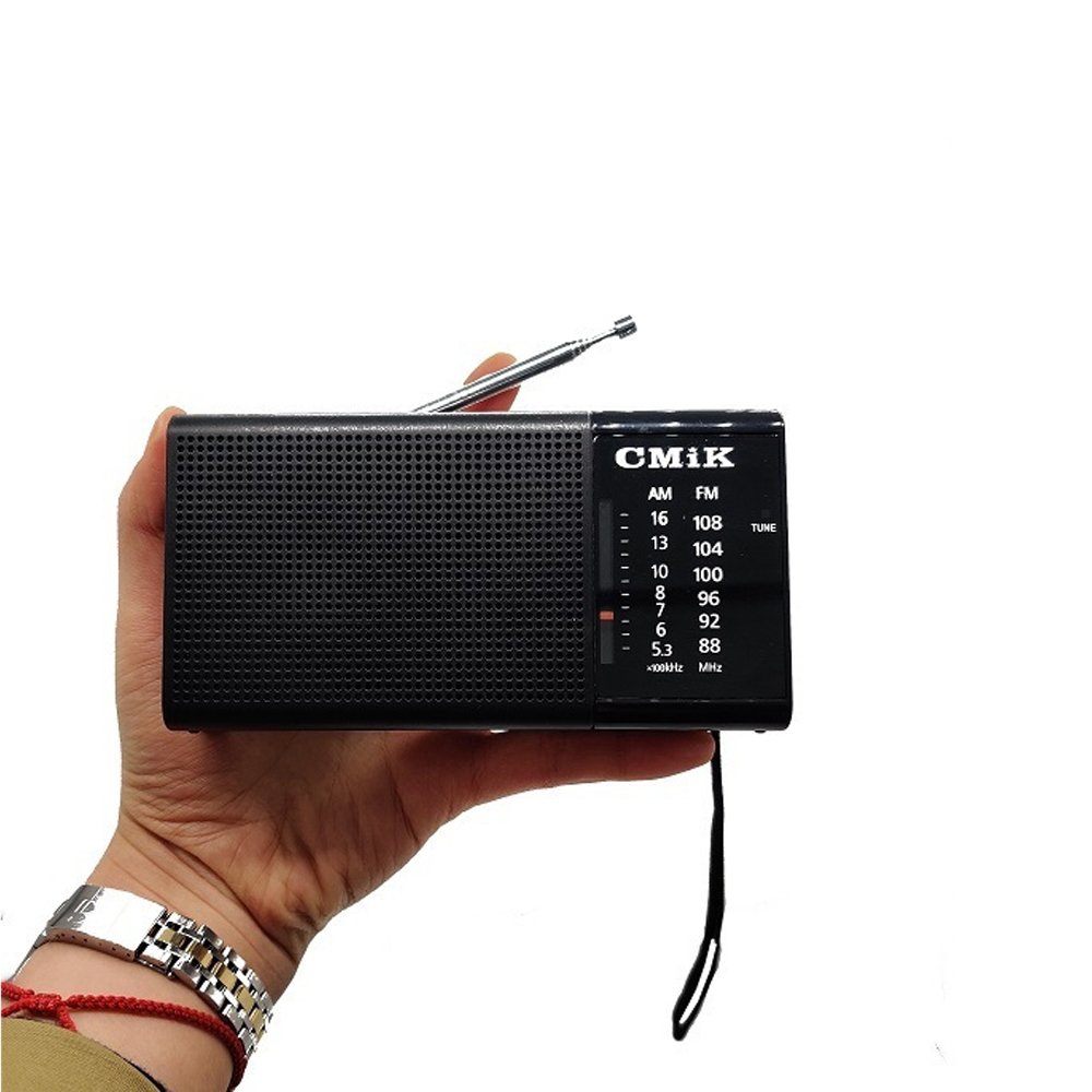 Φορητό Ραδιόφωνο Μπαταρίας CMiK Μαύρο (MK-141)