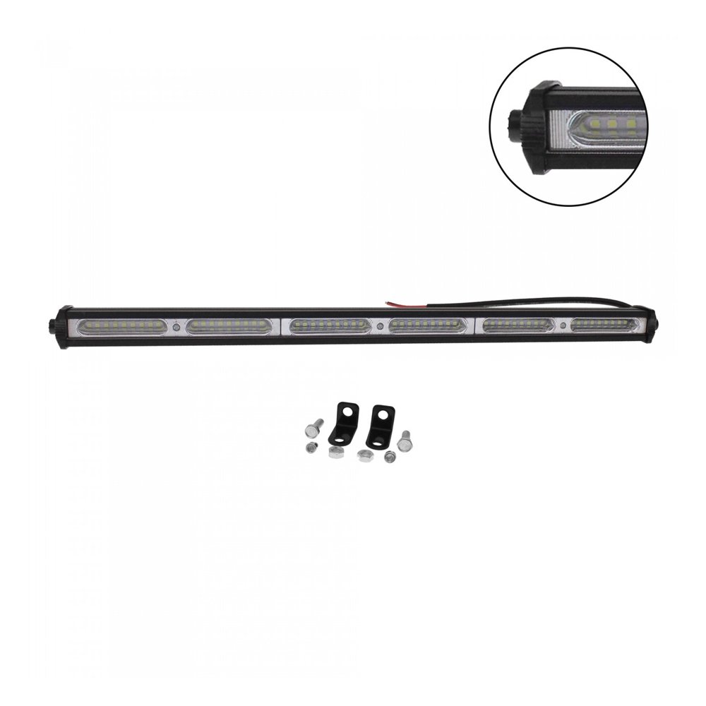LED Αδιάβροχη Μπάρα Αλουμινίου Slim 12V-24V 50cm 162W 54 SMD IP68 12960LM 6000K (OYQP-0051)