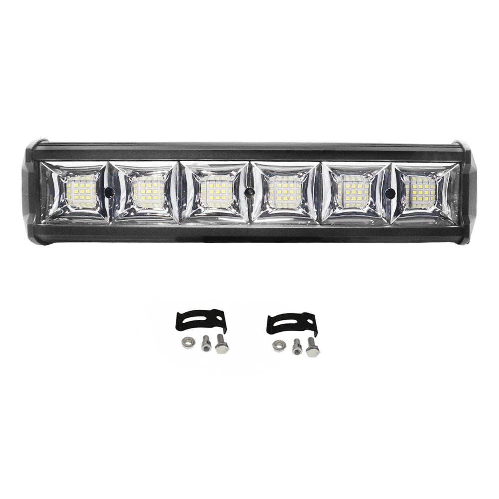 LED Αδιάβροχη Μπάρα Αλουμινίου 12V-24V 30cm 162W 54 SMD IP68 12960LM 6000K (OYQP-0027)