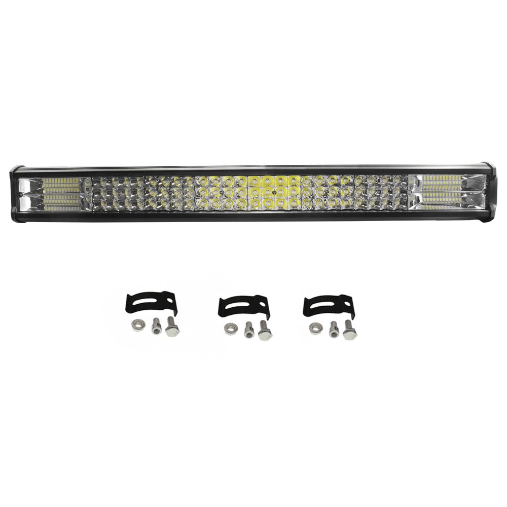 LED Αδιάβροχη Μπάρα Αλουμινίου 12V-24V 64cm 360W 120 SMD IP68 28800LM 6000K (OYQP-0022)