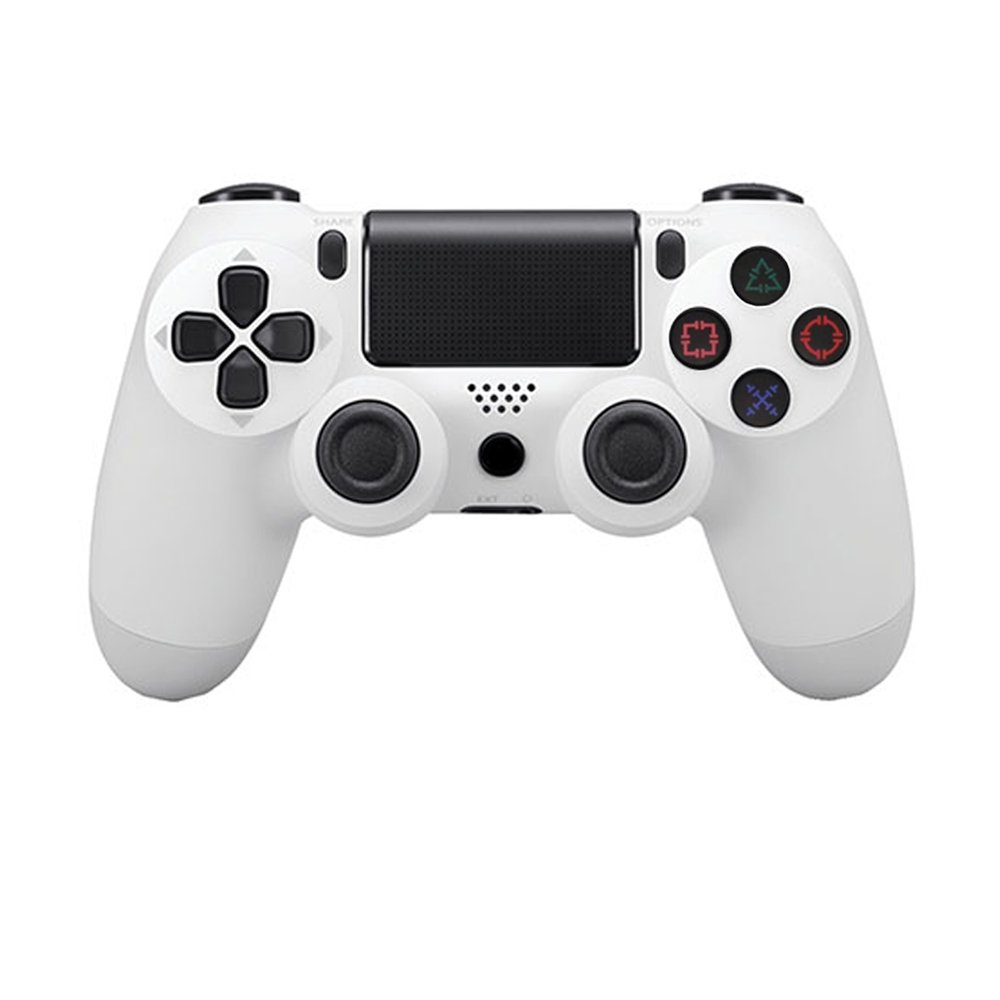 Ασύρματο Gamepad – Χειριστήριο για PS4 και PC Doubleshock 4 Λευκό (P-4BA)