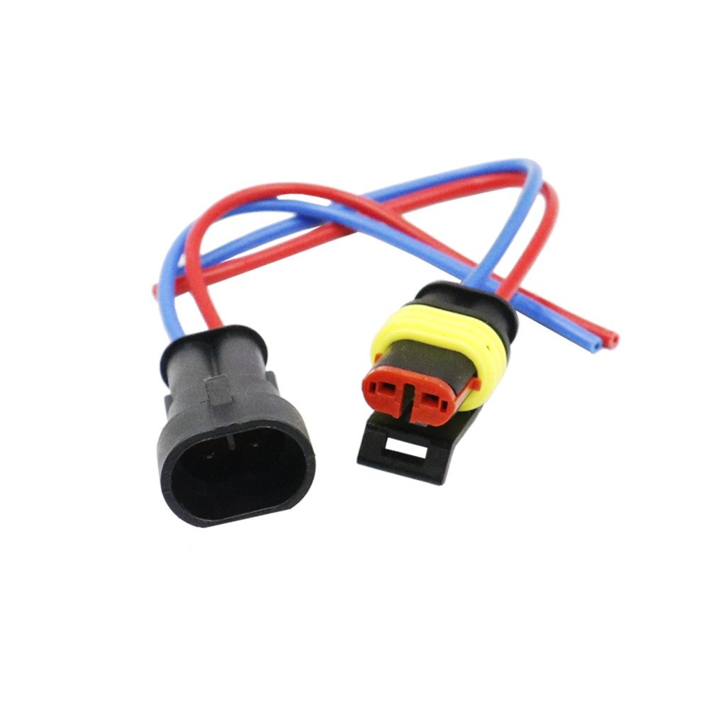 Αδιάβροχος Σύνδεσμος Καλωδίων 2 Pin (XM-W14203-2)