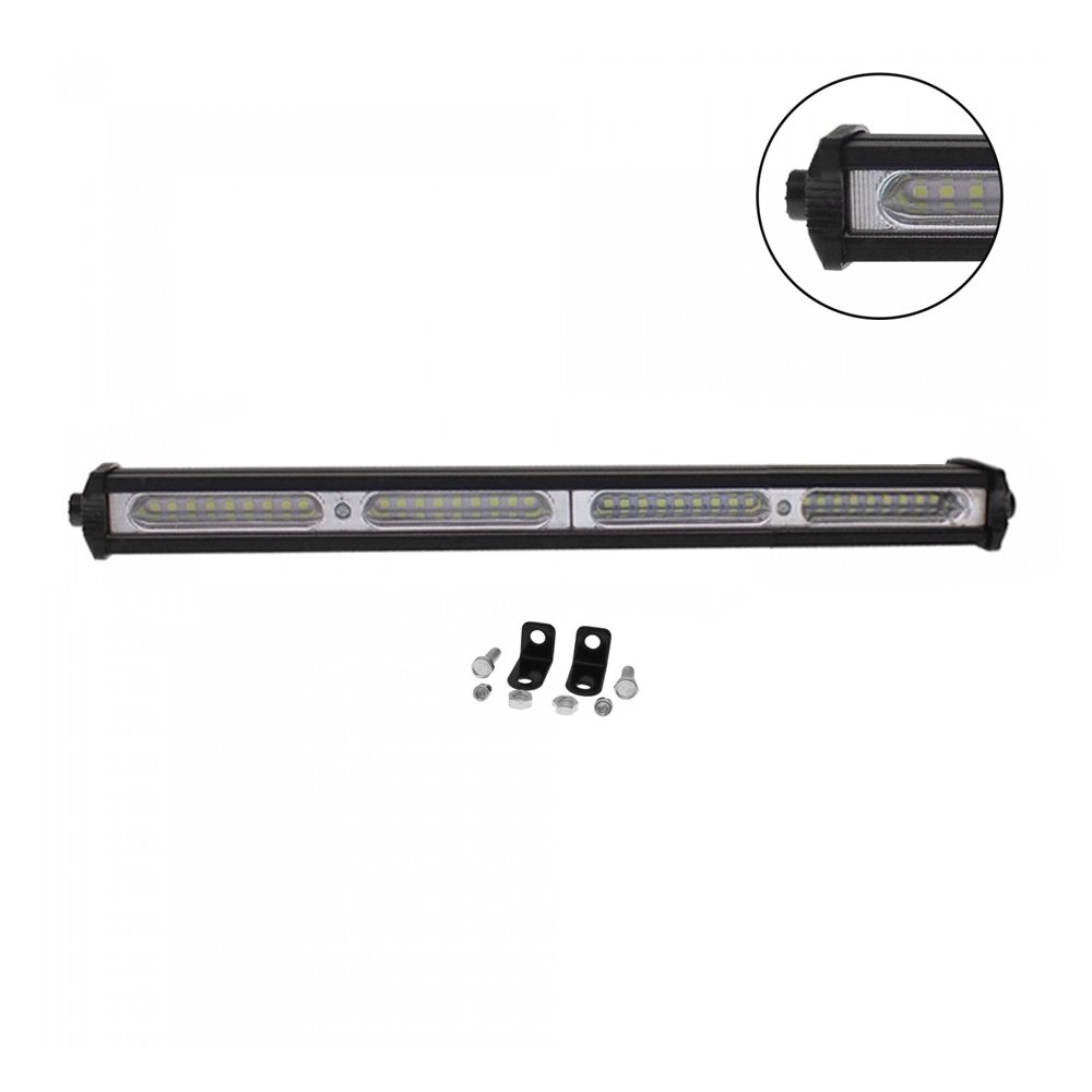 LED Αδιάβροχο Προβολάκι – Μπάρα Αλουμινίου 12V-24V 34cm 108W 36 SMD IP68 8640LM 6000K (OYQP-0050)