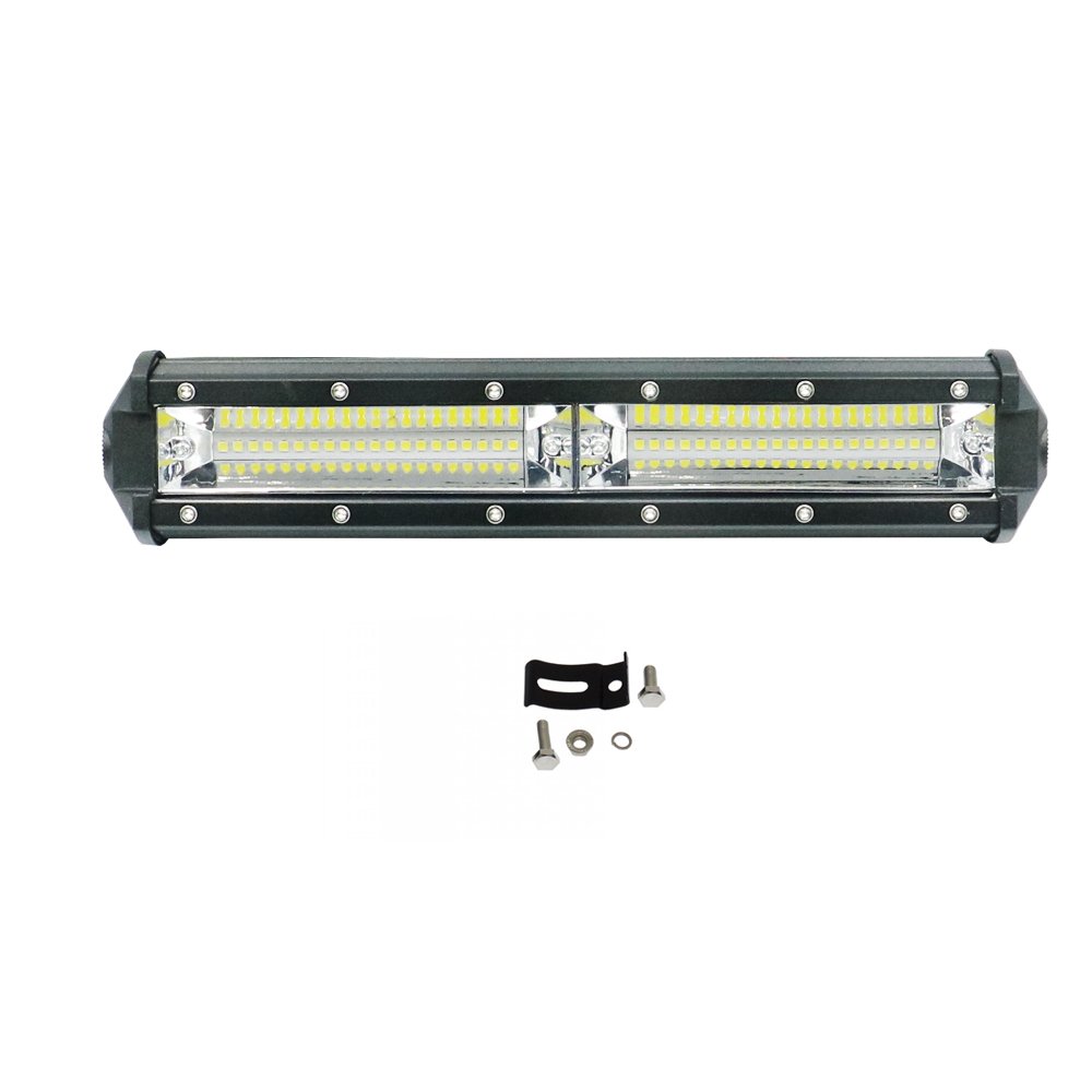 LED Αδιάβροχη Μπάρα Αλουμινίου 12V-24V 26cm 108W 40 SMD IP68 8640LM 6000K (OYQP-0011)