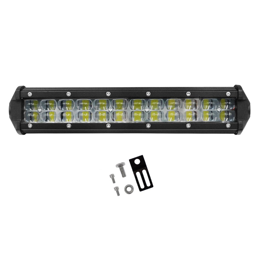 LED Αδιάβροχη Μπάρα Αλουμινίου 12V-24V 26cm 72W 24 SMD Cree Lens IP68 5760LM 6000K (OYQP-0010)