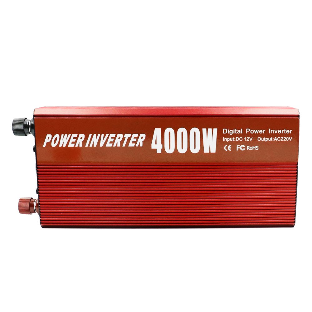 Inverter Αυτοκινήτου Τροποποιημένου Ημιτόνου 4000W για Μετατροπή 12V DC σε 220V AC HL (18668-26)