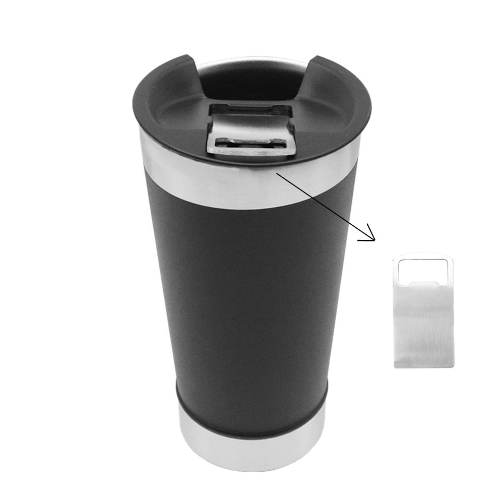Ποτήρι Θερμός 502ml Μαύρο Matte (XF-3)
