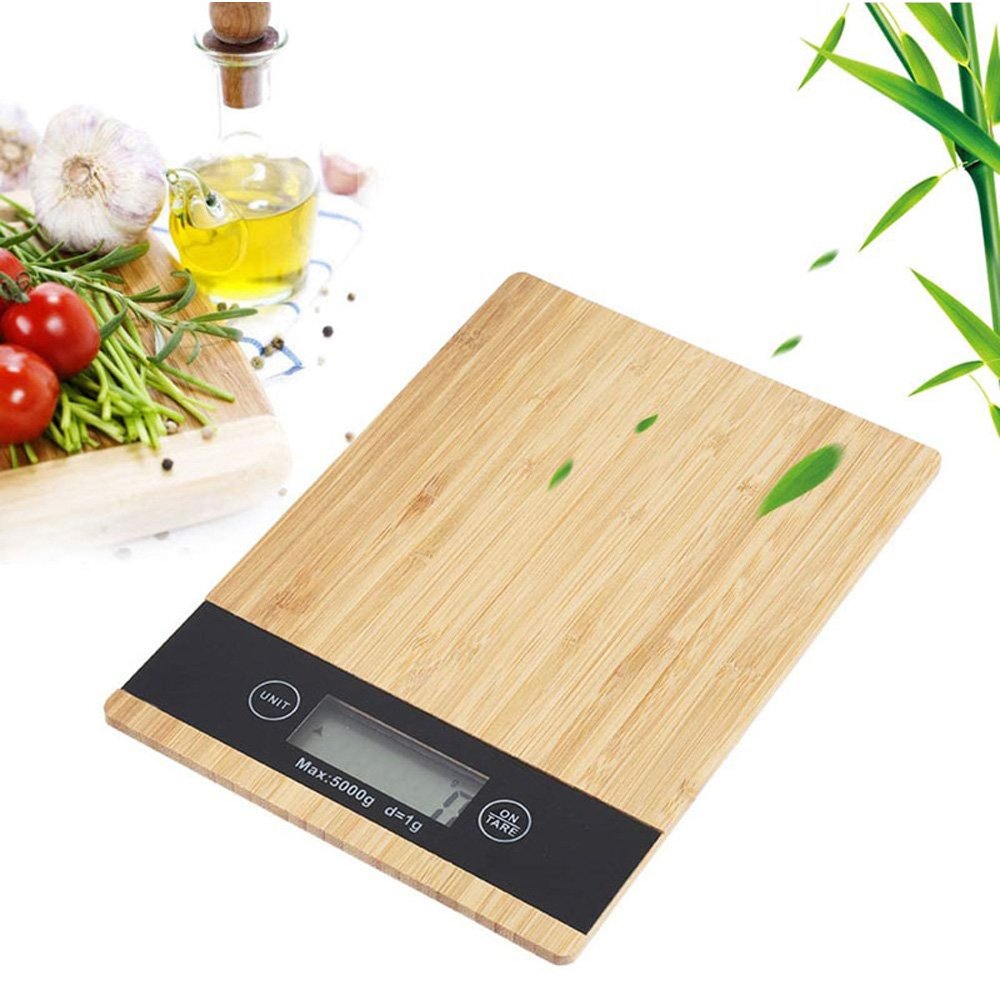 Ψηφιακή Ζυγαριά Κουζίνας 1gr/5kg Καφέ (TY-5)