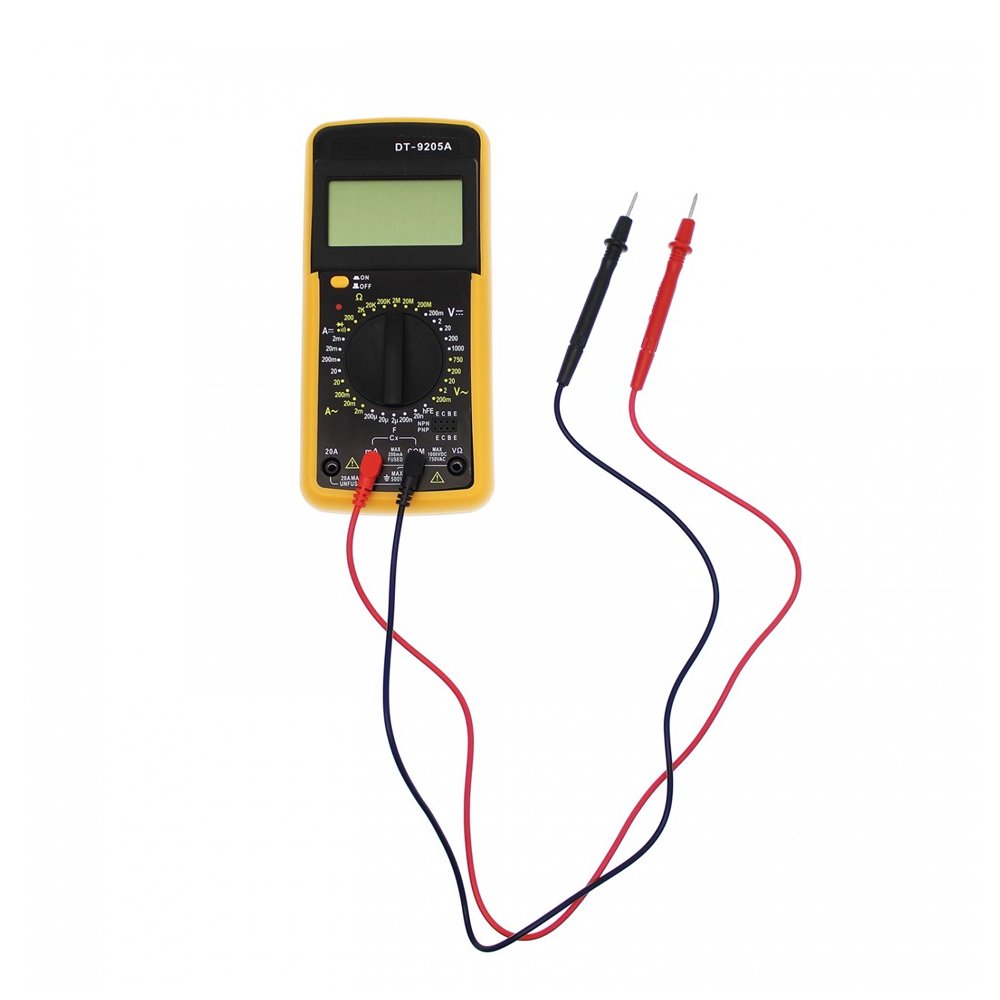 Ψηφιακό Πολύμετρο με Μέτρηση AC – DC (DT-9205A)