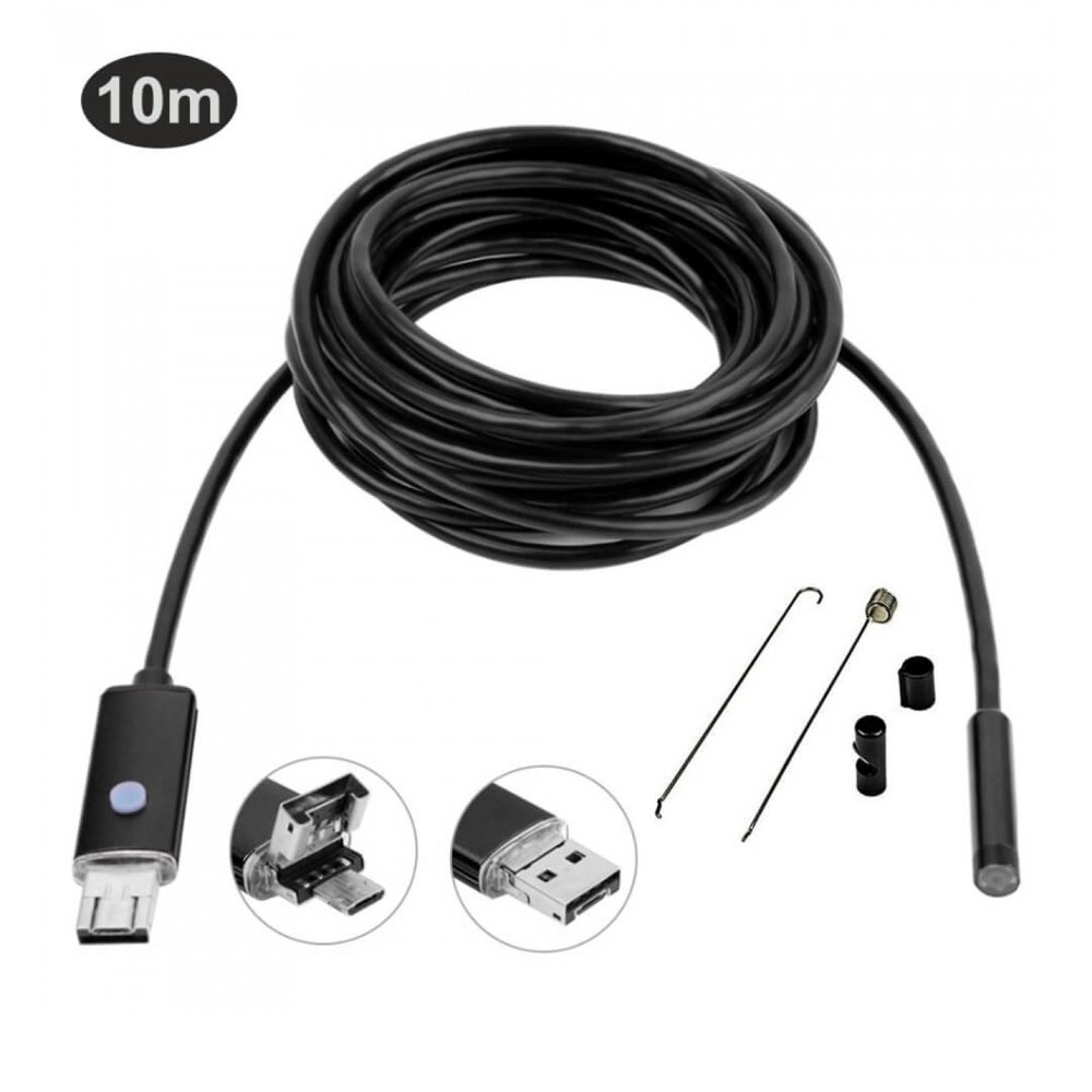 Ενδοσκοπική Κάμερα Αδιάβροχη IP67 10m 7mm για Κινητό Android και Υπολογιστή (AN99)