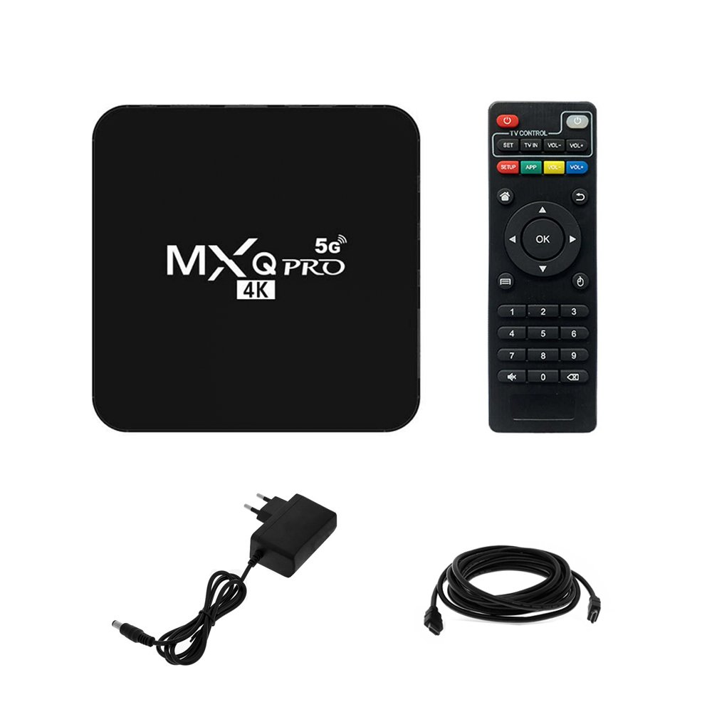 TV Box Android 12.1 16GB + 256GB 4K με Τηλεχειριστήριο MXQPro 4K (HL18668-165)