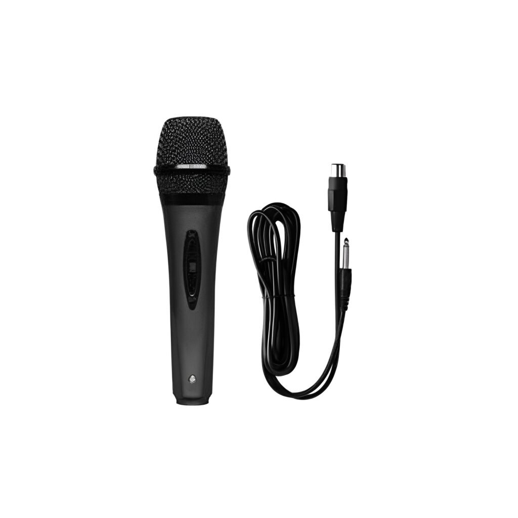 Δυναμικό Μικρόφωνο Χειρός Jack 6.35mm σε XLR WEISRE Μαύρο (DM-607)