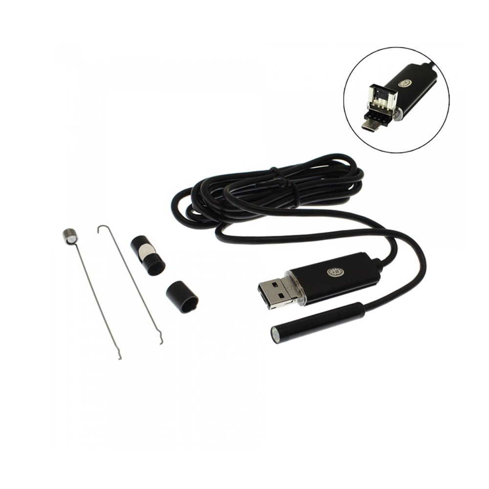 Ενδοσκοπική Κάμερα Αδιάβροχη IP67 5m 7mm για Κινητό Android και Υπολογιστή (AN99-5m)