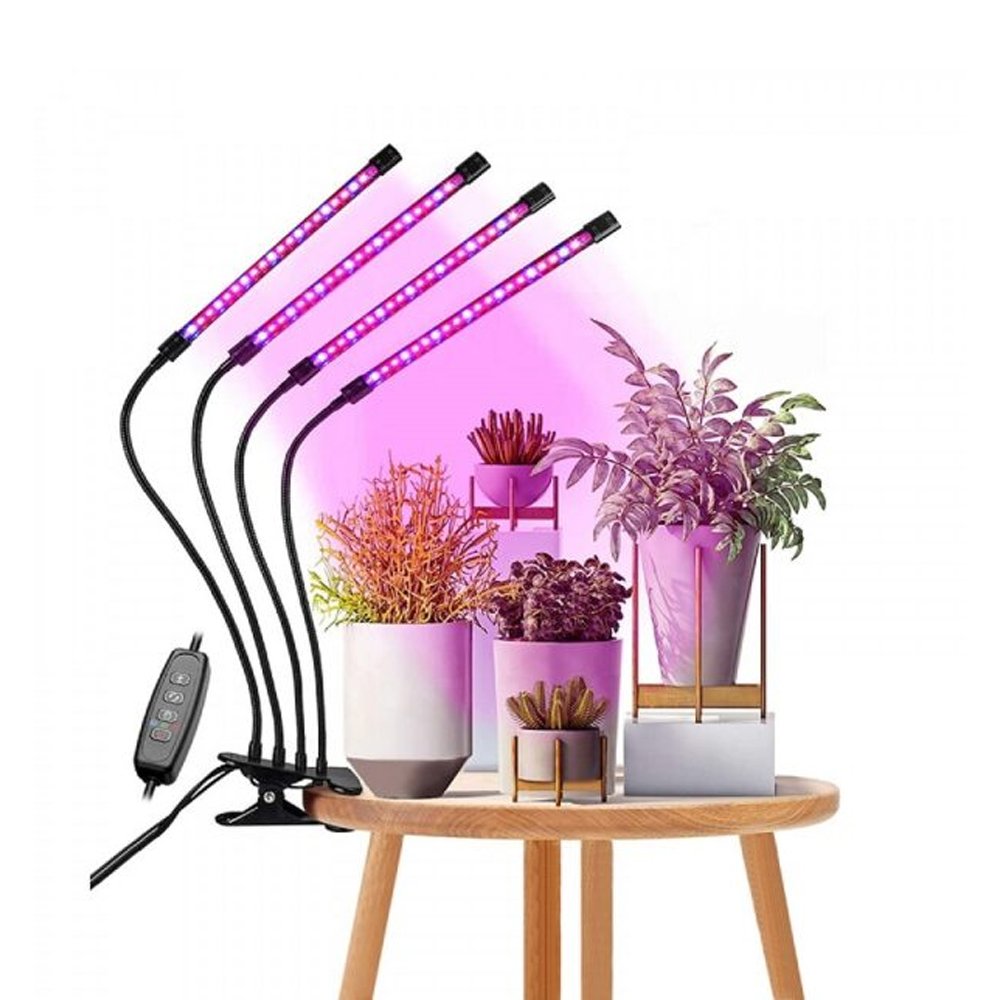 Επιτραπέζιο Grow Light με 3 Λάμπες 360° και 80 LED (SP-101)