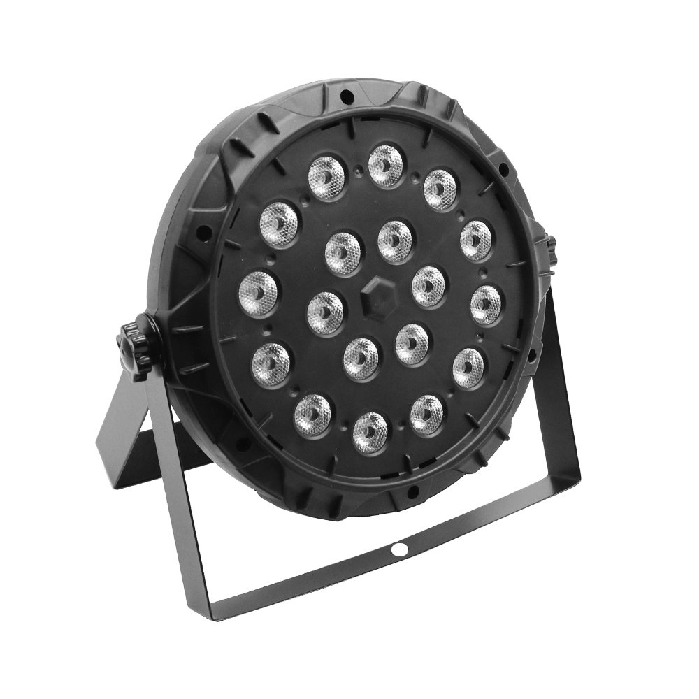 Φωτορυθμικό LED RGB 18 SMD 18W FlatPAR
