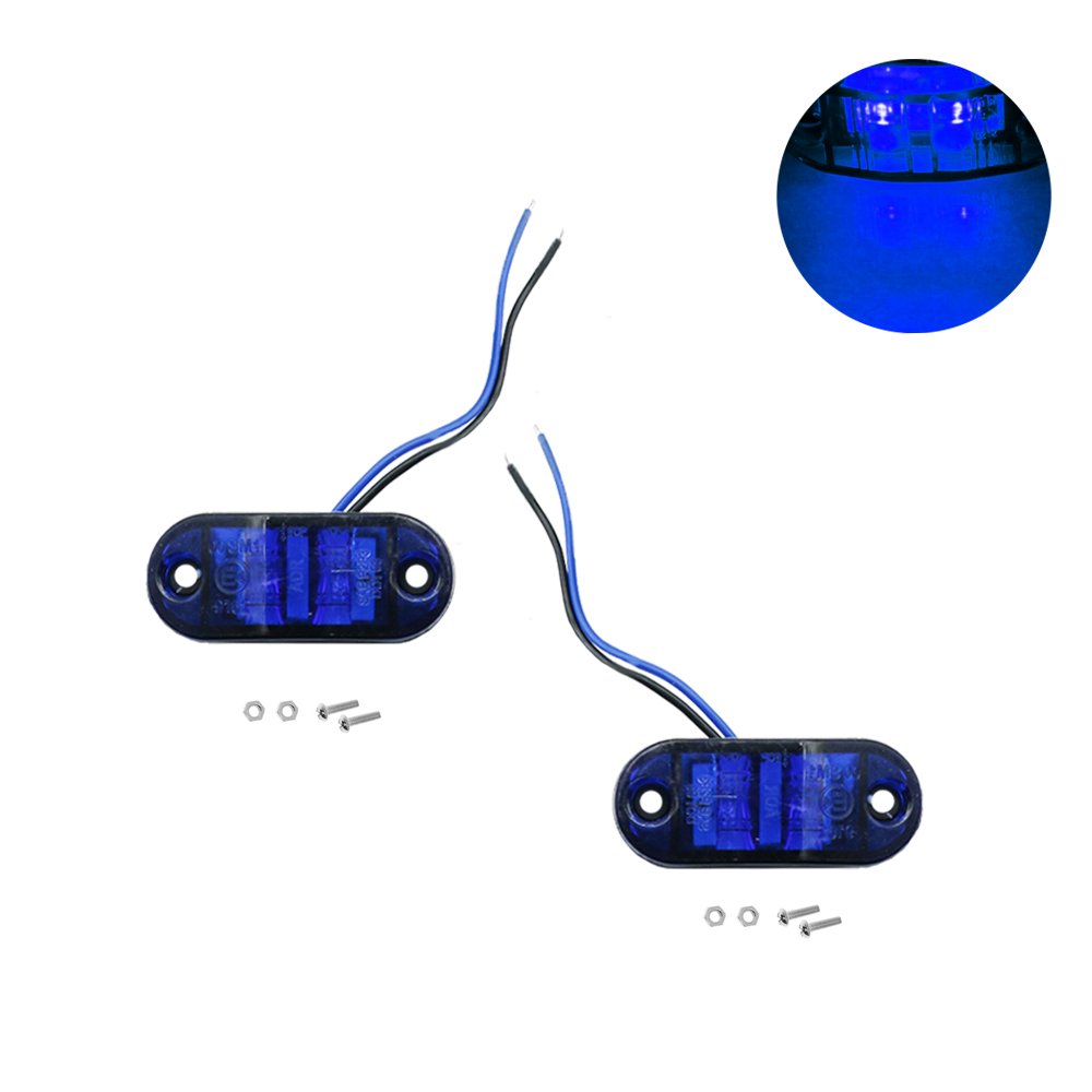 Φώτα Όγκου Μπλε Σετ 2τμχ 9-30V (JN-1471-28)