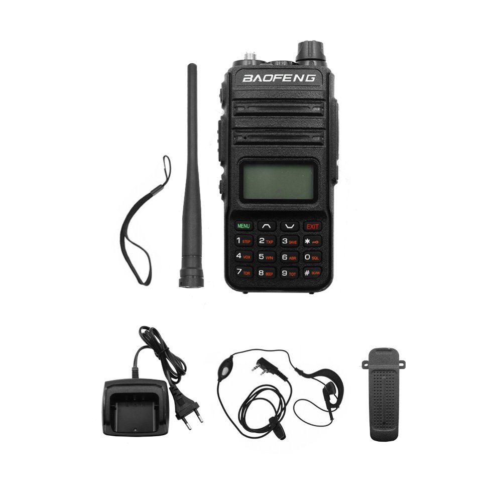 Ασύρματος Φορητός Πομποδέκτης VHF – UHF 5W BAOFENG BF-P898 Μαύρο 1 τμχ