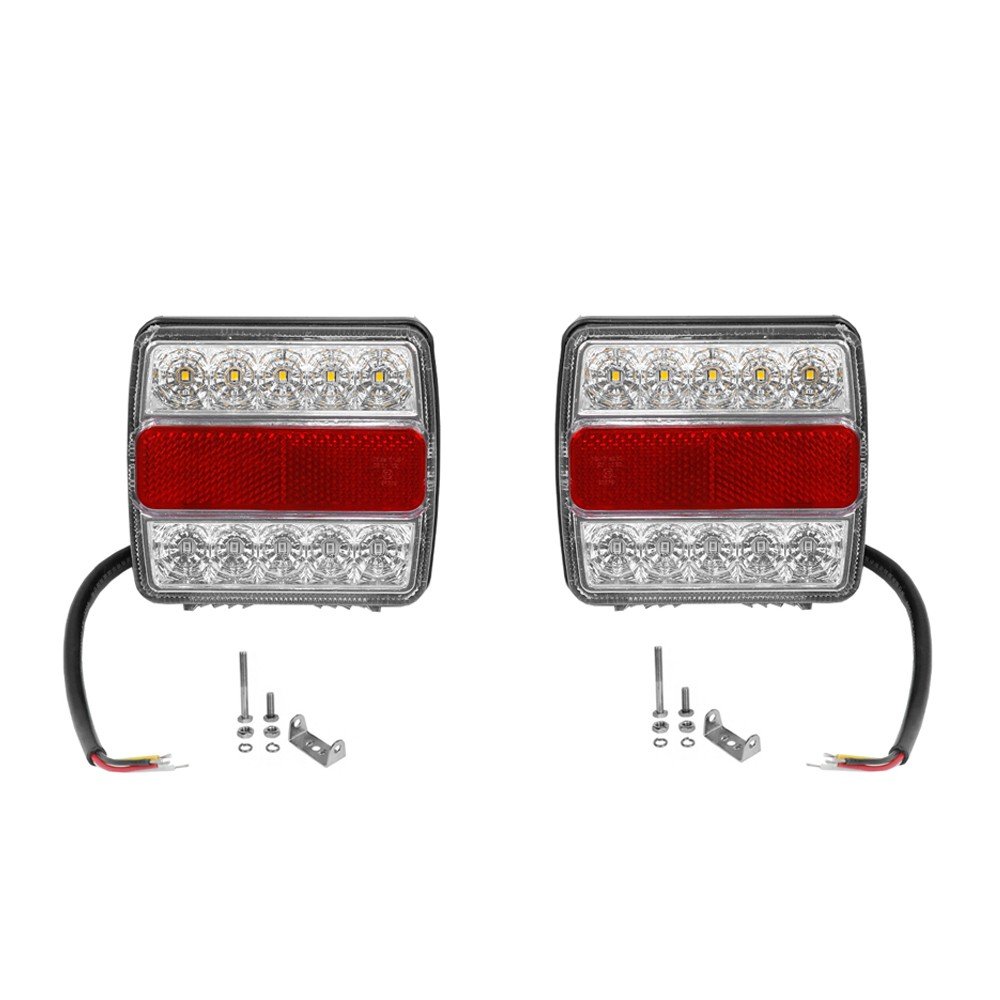 Σετ LED Αδιάβροχα Φώτα Τρέιλερ 12V με Βίδες 2τμχ