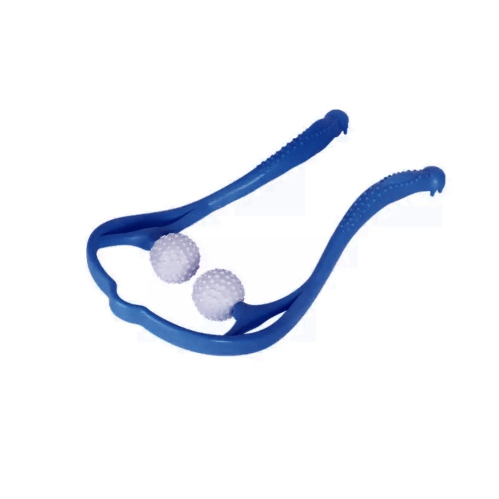 Συσκευή Μασάζ για τον Αυχένα Ball Roller, Μπλε (CX-03)