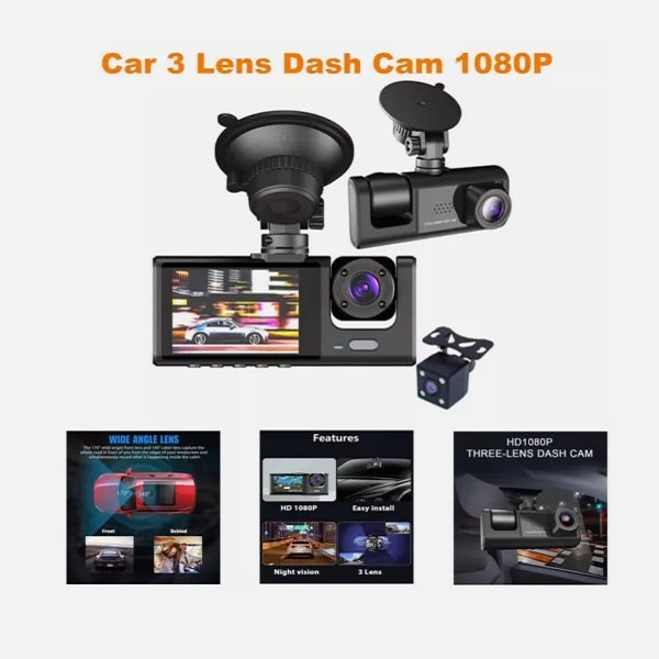 Κάμερα DVR Αυτοκινήτου 1080P με Οθόνη 2″ WiFi για Παρμπρίζ με Βεντούζα (HL18668-237)