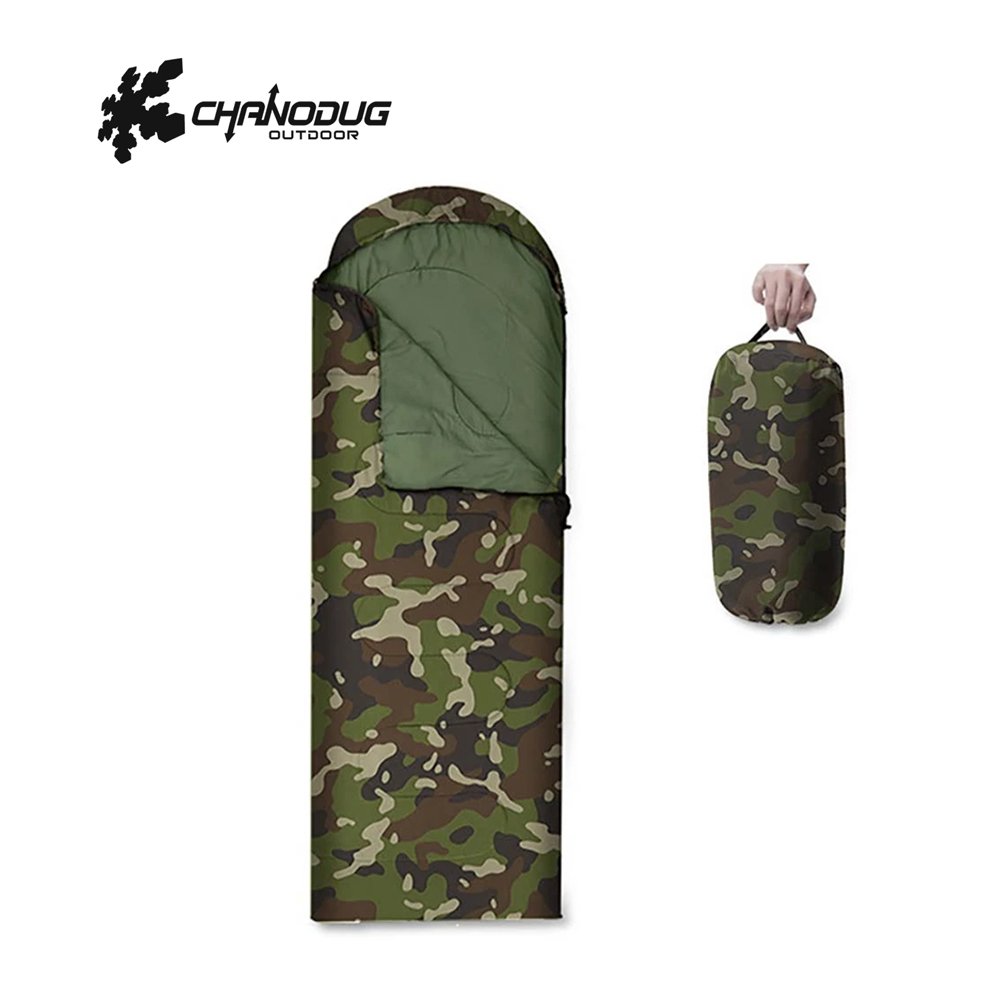 Υπνόσακος Μονός 2 Εποχών με Κουκούλα 220x75cm Παραλλαγή (FX-8963)
