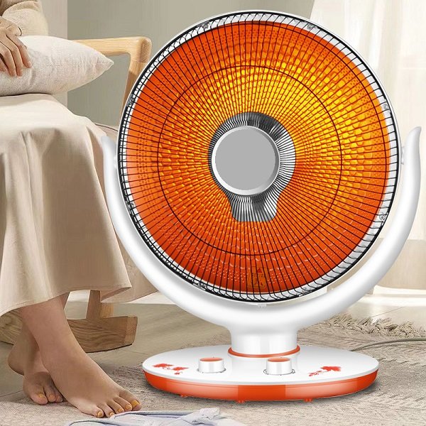 Φορητή ηλεκτρική θερμάστρα χαλαζία 900W 2 σκάλες (QL2024-10)