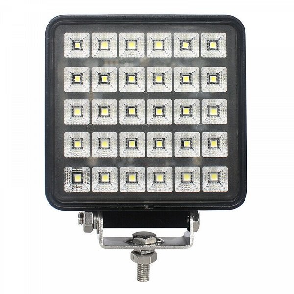 Προβολέας Εργασίας Τετράγωνος 11εκ. 30 LED με Διακόπτη (W17835-1)
