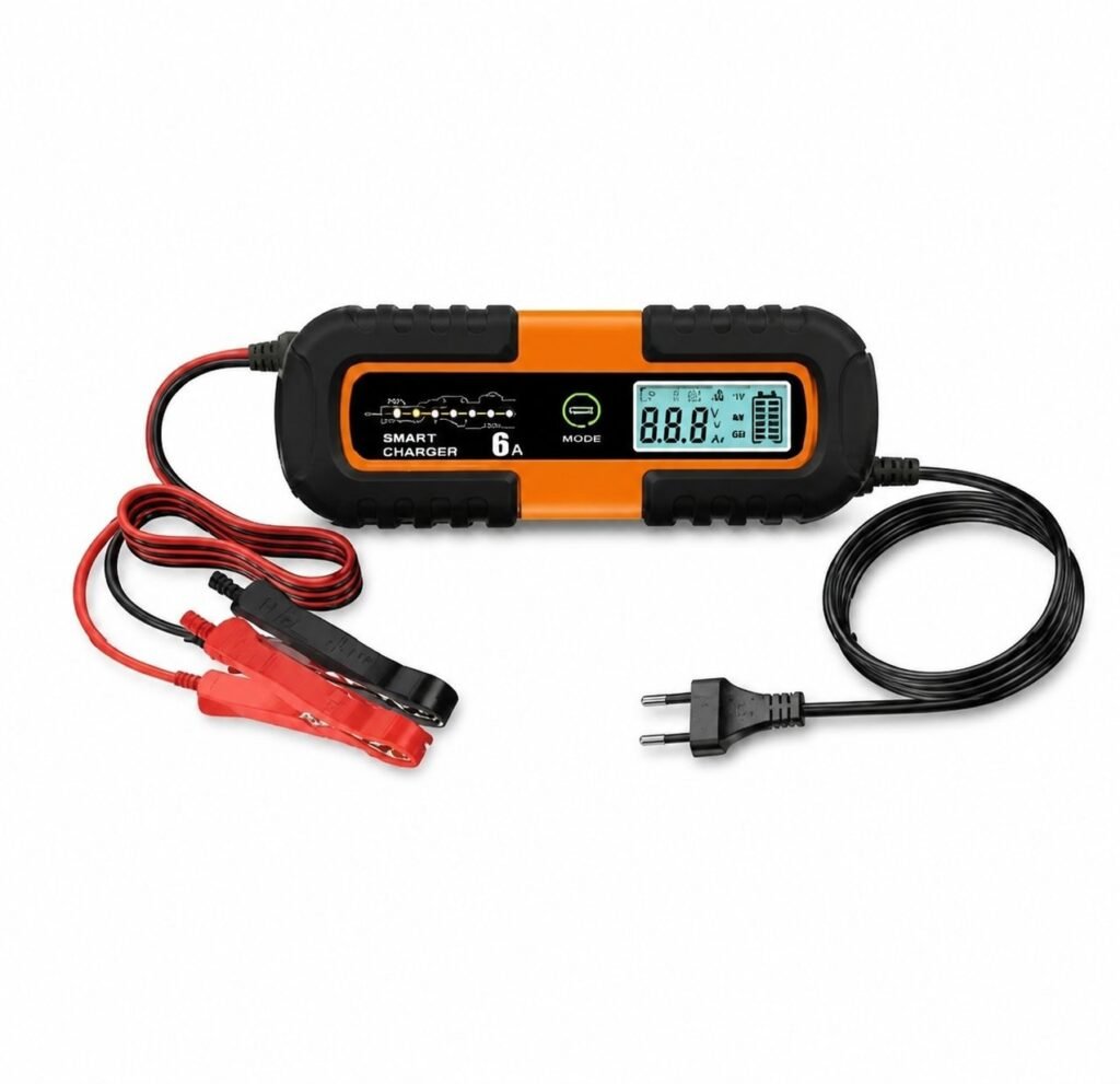 Φορτιστής Μπαταρίας Αυτοκινήτου 6AMP 6-12V (HL18668-281)