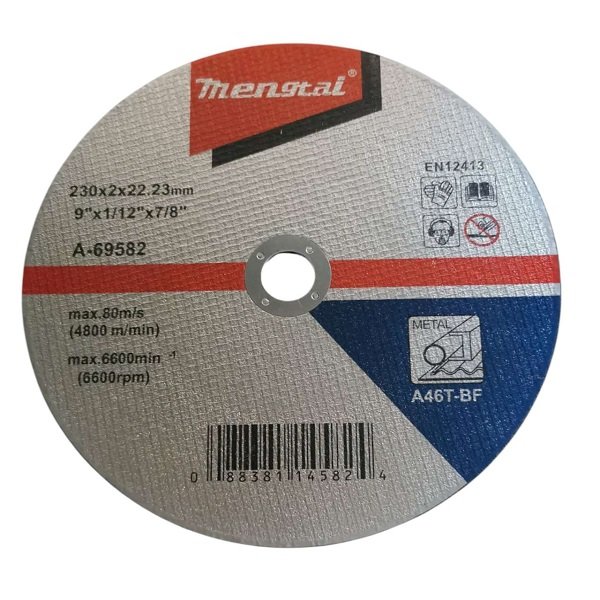 Δίσκος Κοπής Μετάλλου 230×2,2×22,23mm A46T (15376-19)