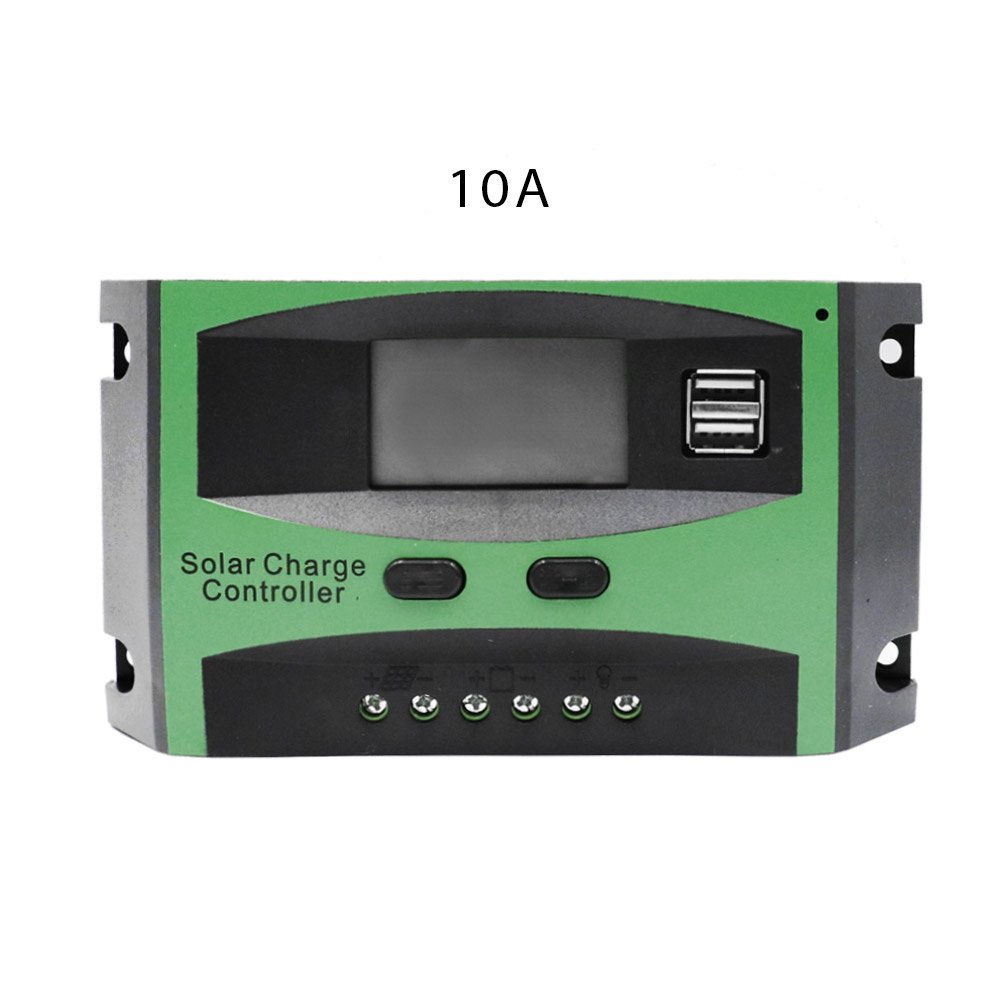 Ρυθμιστής Φόρτισης Φωτοβολταϊκών PWM 12V – 24V 10A Πράσινο (MT-4)
