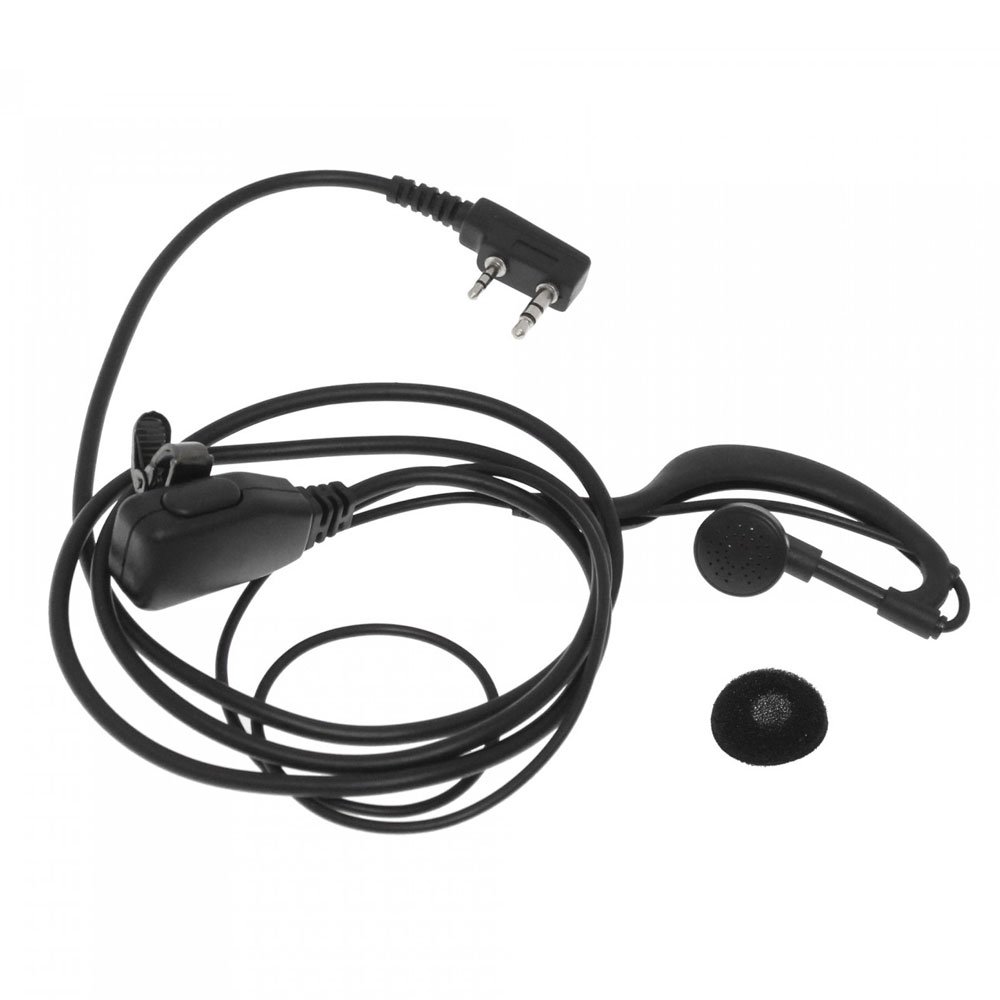 Ακουστικό Ear Hook UHF/VHF με PTT Μικρόφωνο για Ασύρματο Πομποδέκτη BF-888/UV-5R/UV-82 BAOFENG