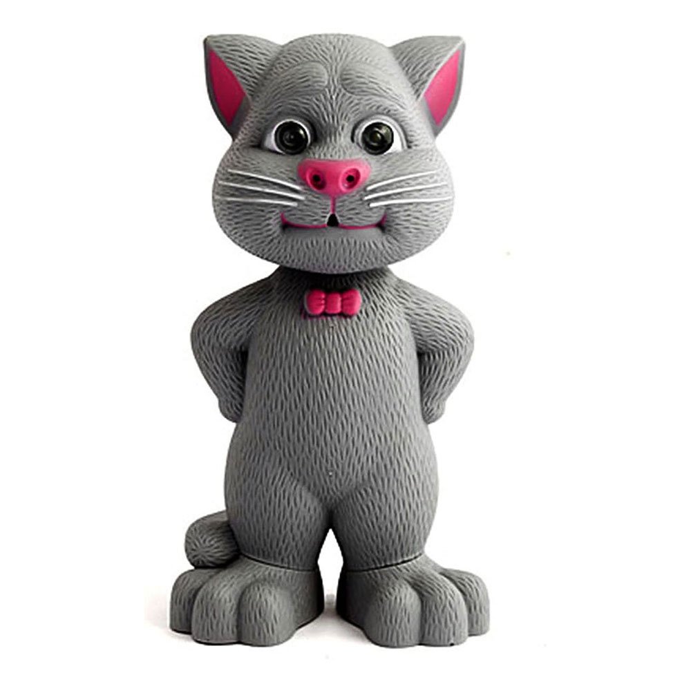 Ηλεκτρονικό Ρομποτικό Παιχνίδι Talking Tom για Παιδιά 3+ Ετών Γκρι (GXLX175A)