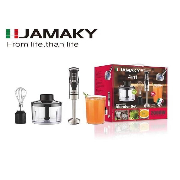 Jamaky Μπλέντερ 4 σε 1, 2000W (JMK3013)