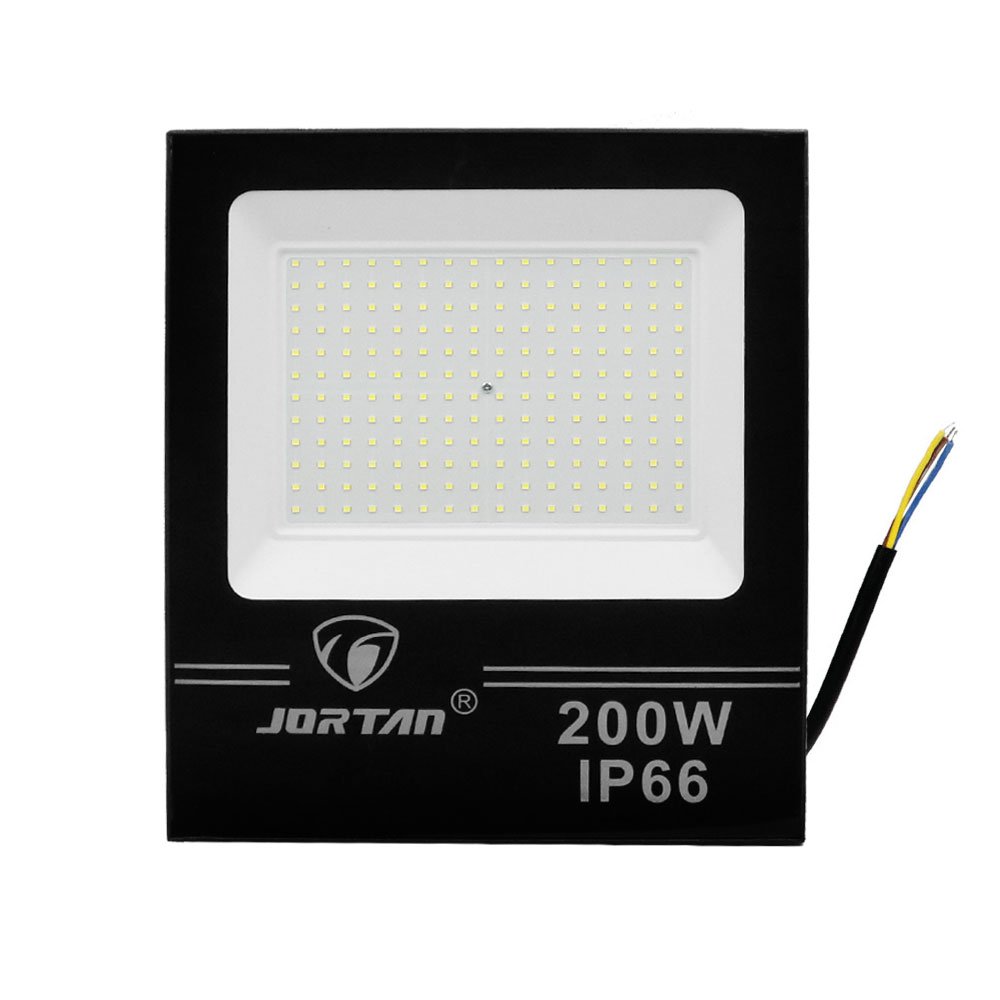 LED Αδιάβροχος Προβολέας 200W 192 SMD 15360LM IP66 Ψυχρό Λευκό (JORTAN-TP200W)