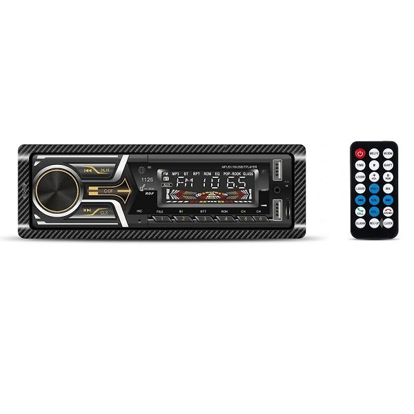 Ράδιο Αυτοκινήτου 1DIN Με Bluetooth USB SD Και Τηλεχειριστήριο 60W x4 (TP-1126)