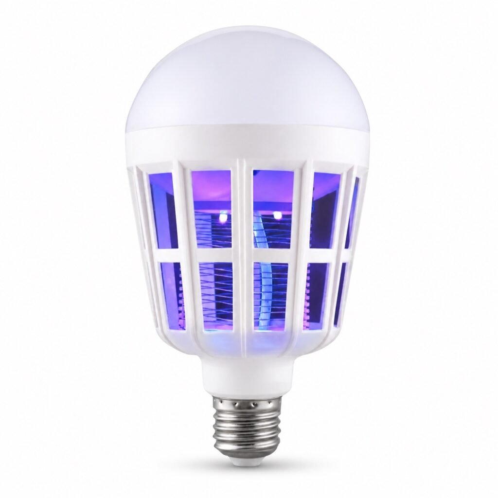 Λάμπα LED και Ηλεκτρικό Εντομοκτόνο 2 σε 1 Εξολοθρευτής Κουνουπιών Ε27 9W (SN23521-257)