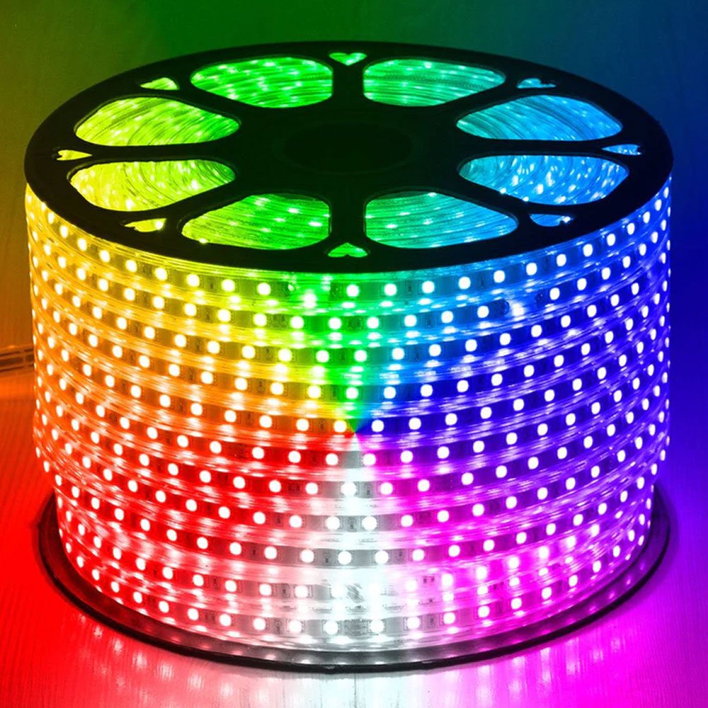 LED Ταινία Αδιάβροχη IP67 100m (Τιμή ανά Μέτρο) RGB 220V (RZ-0130)