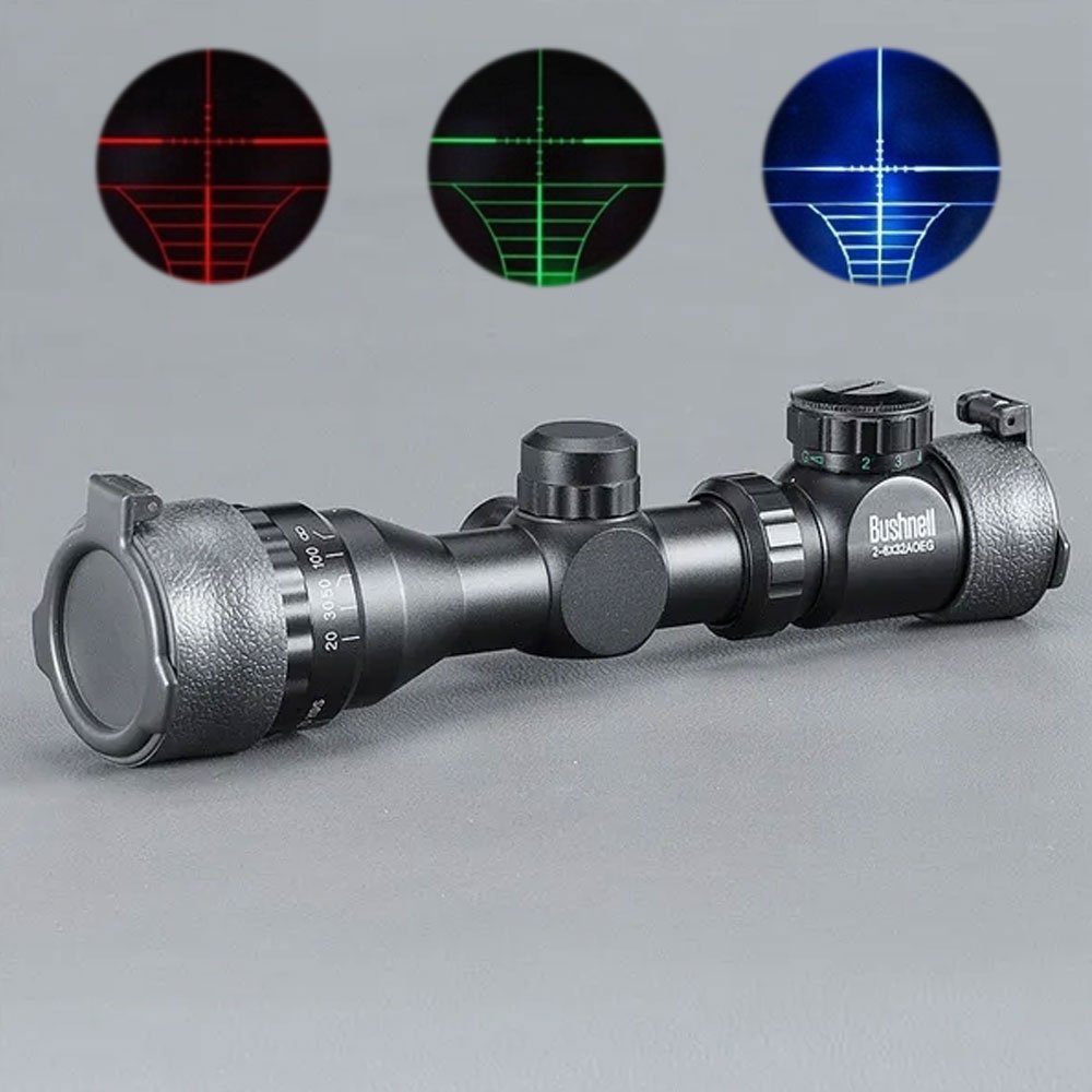 Διόπτρα Bushnell 2-6×32 για βάση Όπλου 25mm Μαύρη (LW7050)