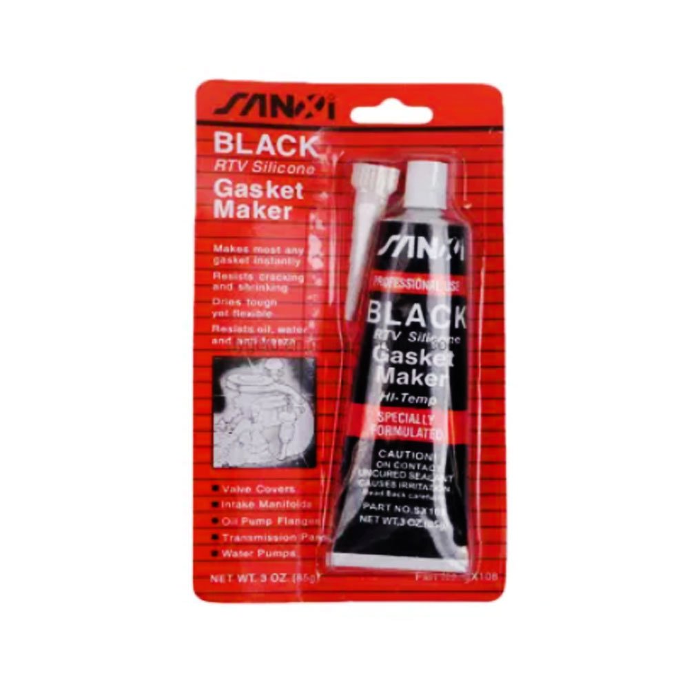 Σφραγιστική Σιλικόνη Μαύρη 85gr (SX108)