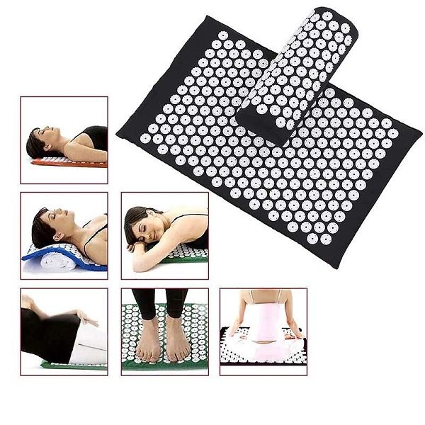 Ανατομικό χαλί και μαξιλάρι μασαζ Acupressure Mat (SC-90150)
