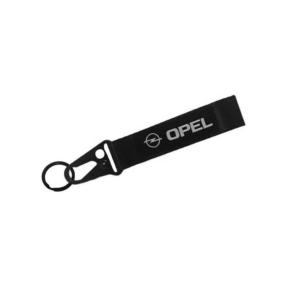 Υφασμάτινο Καραμπινέρ Μπρελόκ Opel Μαύρο (HW-0137)