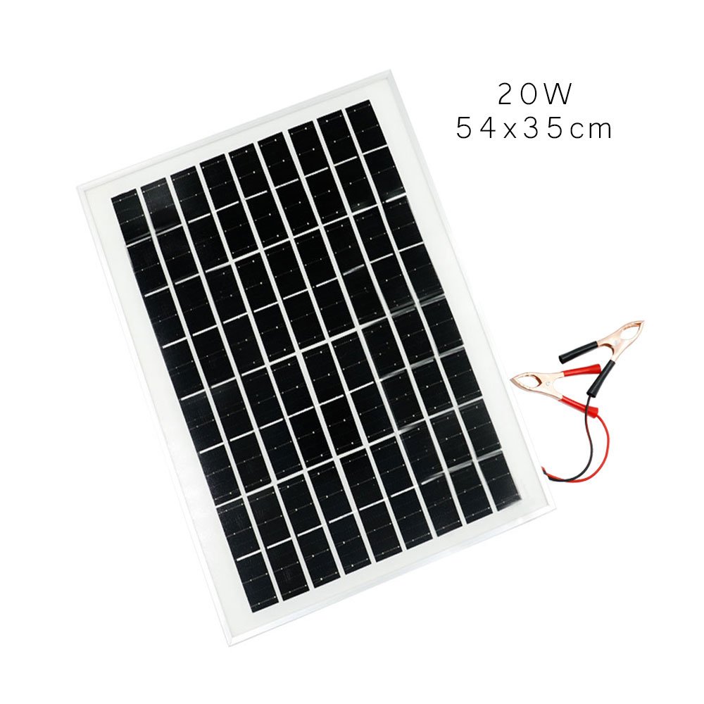 Πολυκρυσταλλικό Φωτοβολταϊκό Πάνελ 20W 12V – 17.49V