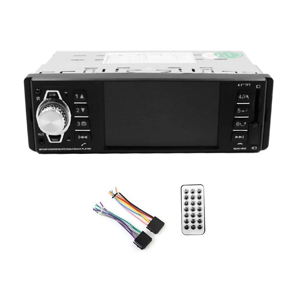 Ηχοσύστημα Αυτοκινήτου 1 DIN Bluetooth 4.1″ USB – AUX – SD και Τηλεχειριστήριο (CTC-4013)