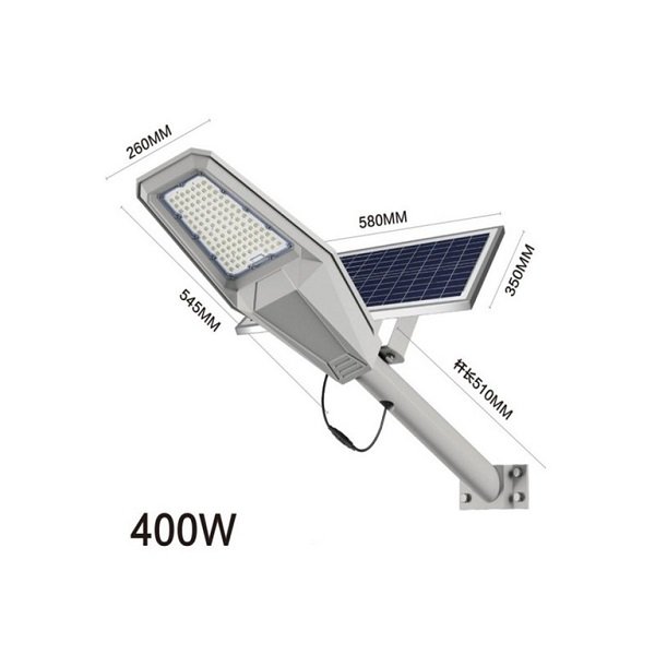 Ηλιακό Φωτιστικό Δρόμου 400W με Τηλεχειριστήριο IP67 (JT-ZJTZ-400W)
